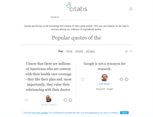 Tablet Screenshot of citatis.com